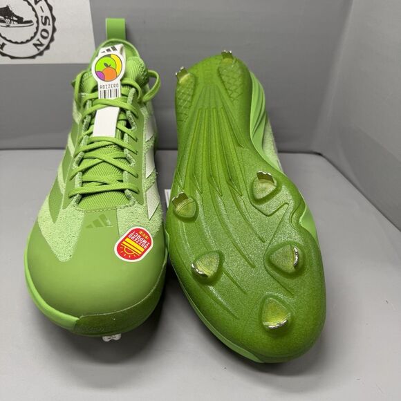 Adidas Adizero Impact GRINCH Green Metal Baseball Cleats JS2978 Men Size 13 NEW main image 8